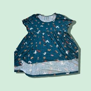 Torrid Babydoll Blouse